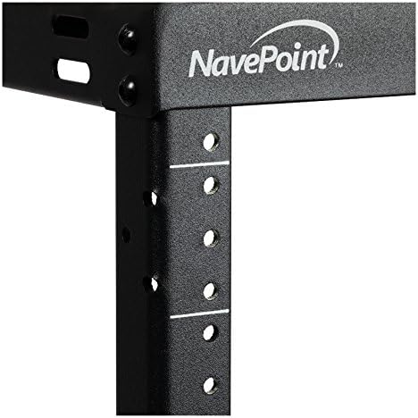 12U 2 Post Wall Mount 18 Inch Deep Network Server Rack V2170