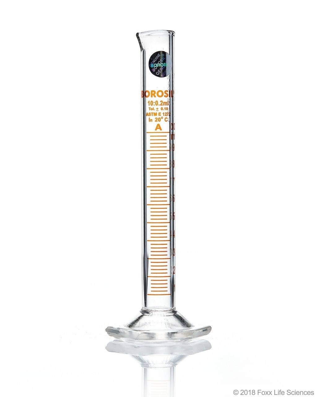 10ml Graduated Cylinder with Pour Spout G38944