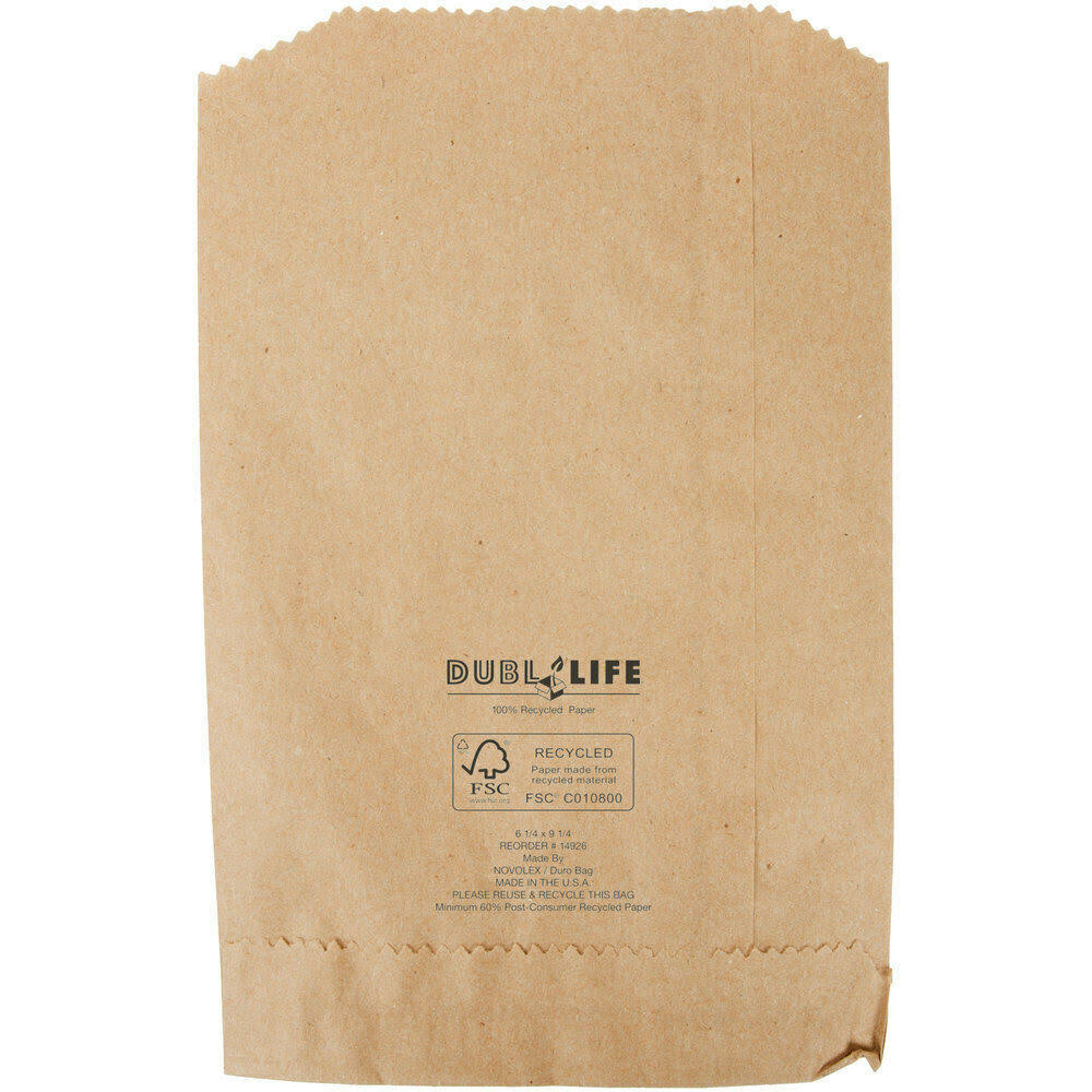 Kraft Flat Merchandise Bags B822121
