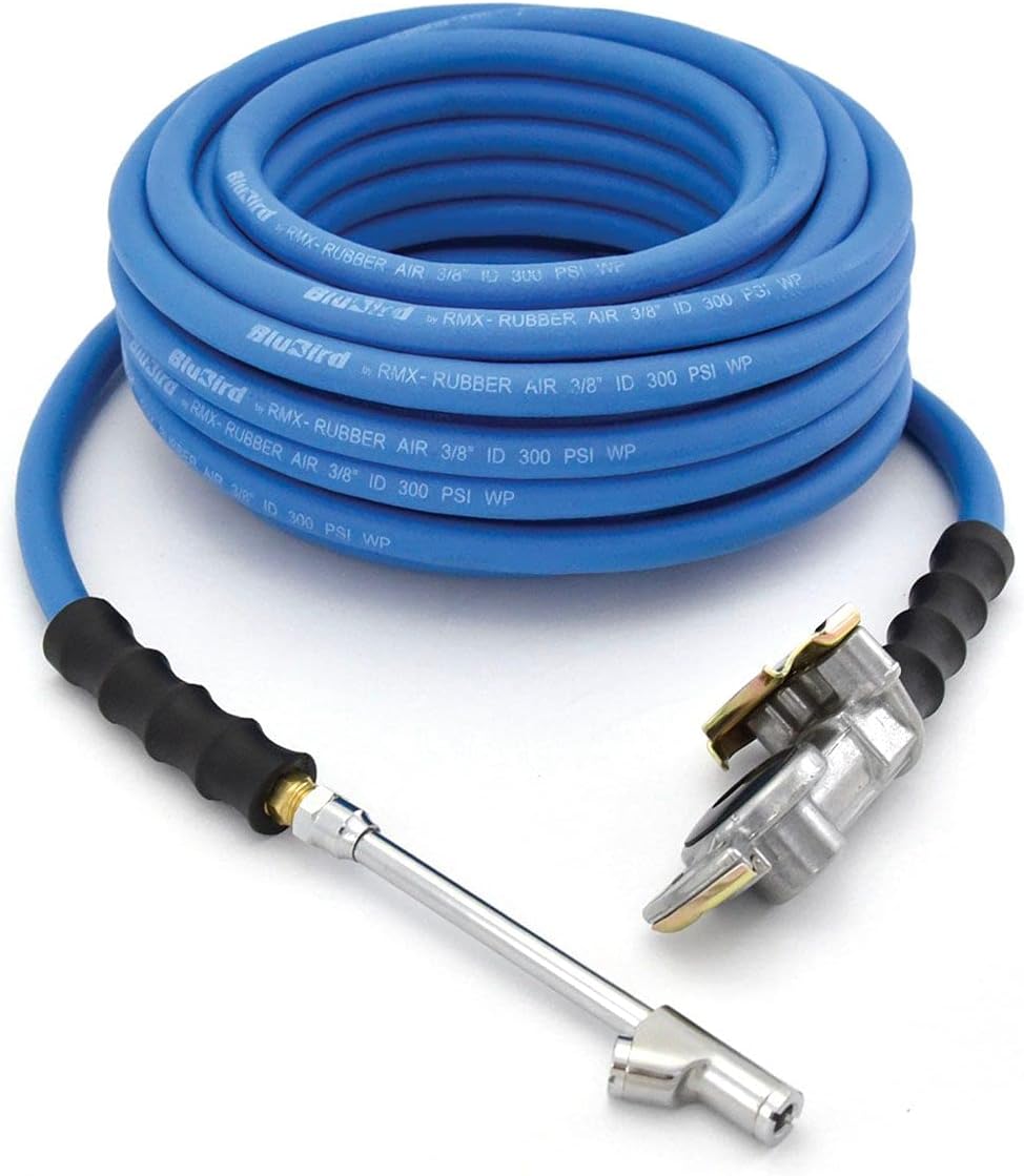 3/8" x 50' 300 PSI Polyester Braided Tire Inflator Kit, Pack of 2 K43428