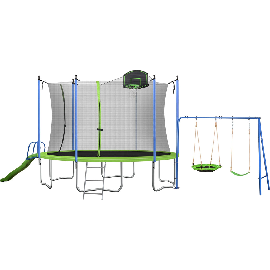 14 ft. Trampoline with Swing and Ladder N87960