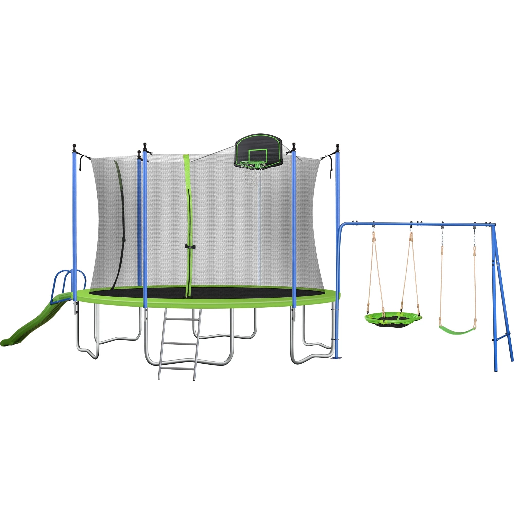 14 ft. Trampoline with Swing and Ladder N87960