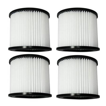 Four 4X Wet/Dry Vacuum Cartridge Filter P9491