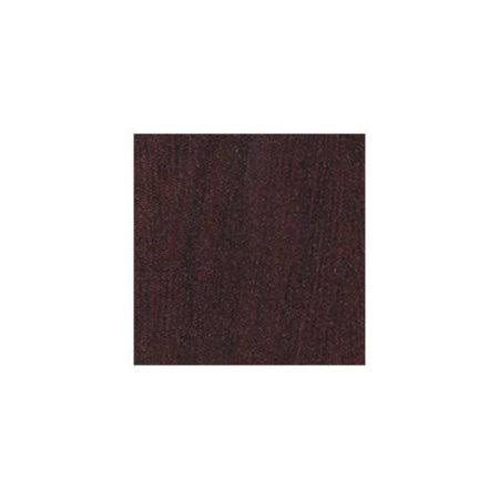 Mahogany Cafe and Breakroom Table with Cross Base A152603