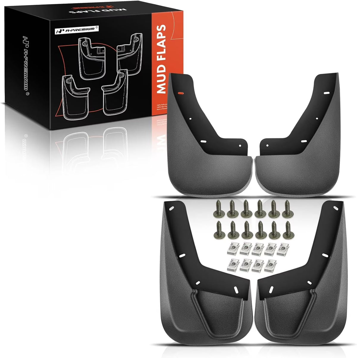 Mud Flaps Splash Guards 4-PC Set K60420