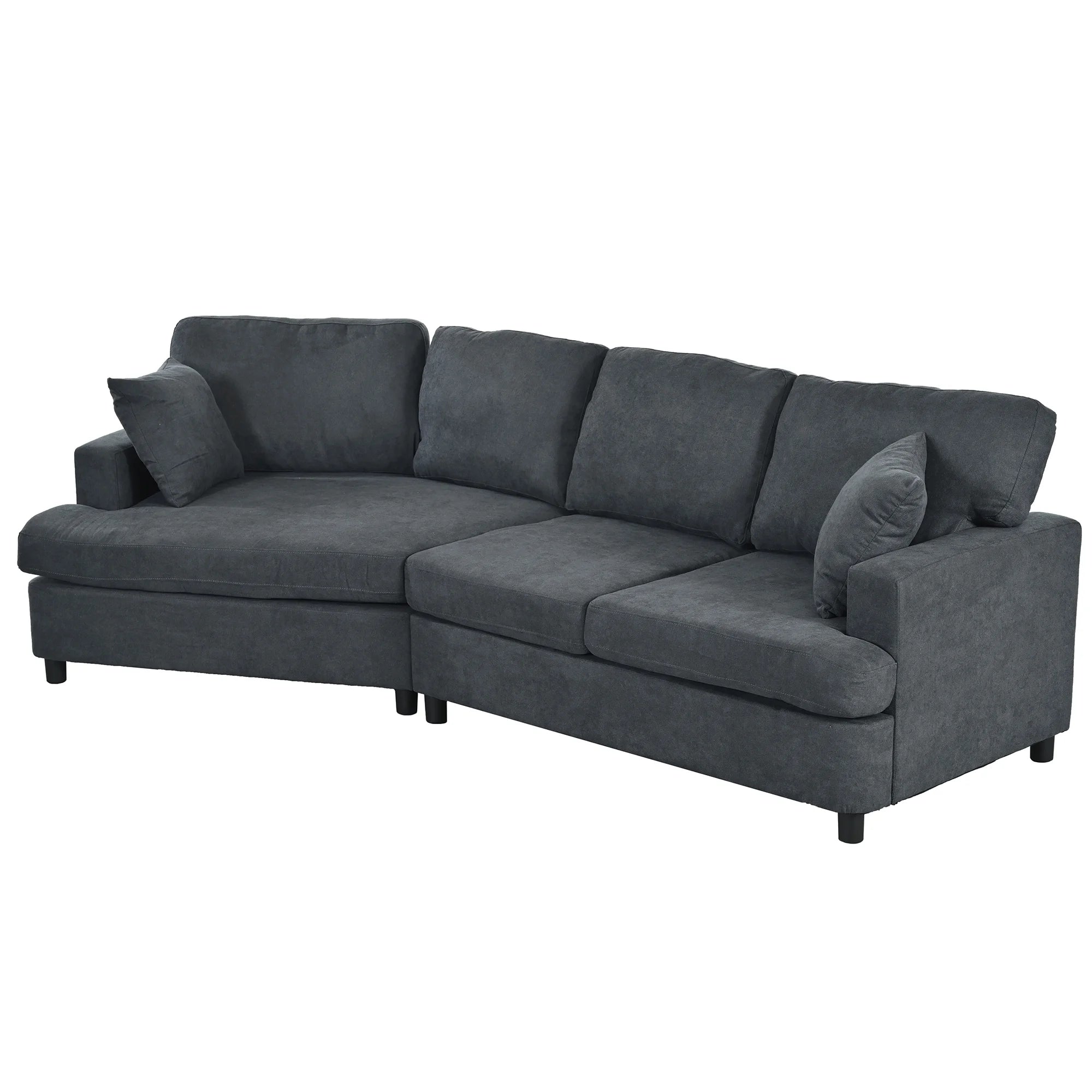 3 Seat Sofa with Removable Cushions and 2 Pillows Q380993