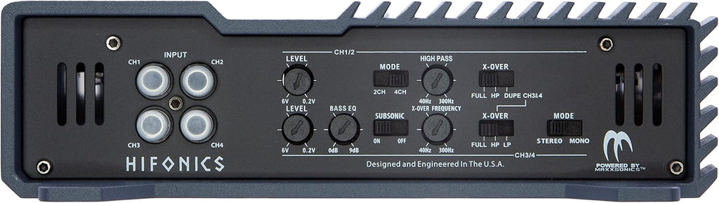 1600 Watt RMS 4-Channel Car Audio Amplifier I89675
