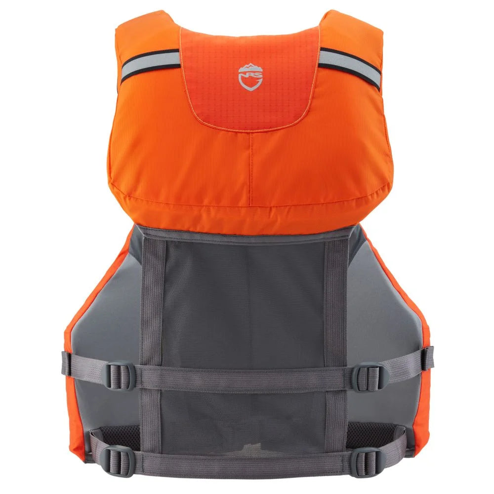 Orange Fishing Life Vest PFD with Pockets, Large/XL V65504