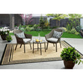 3 Piece Chat Set, Gray F563493