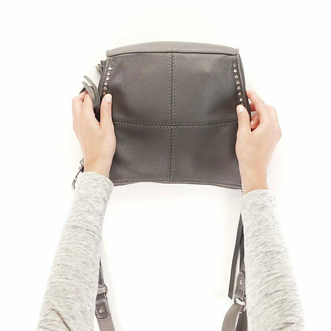 Silverlake Leather Hobo F573