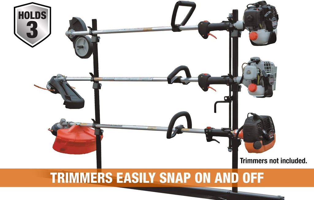 3-Trimmer Landscape Truck Trailer Locking Rack L6307