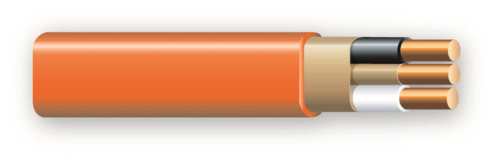 10/2 NM-B Solid Wire with Ground, Orange V8020