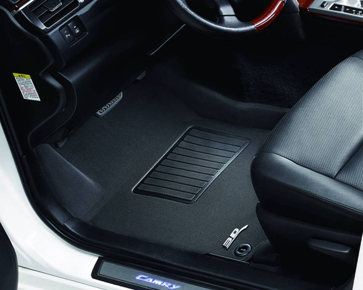 Black Front Row Floor Mat A2445