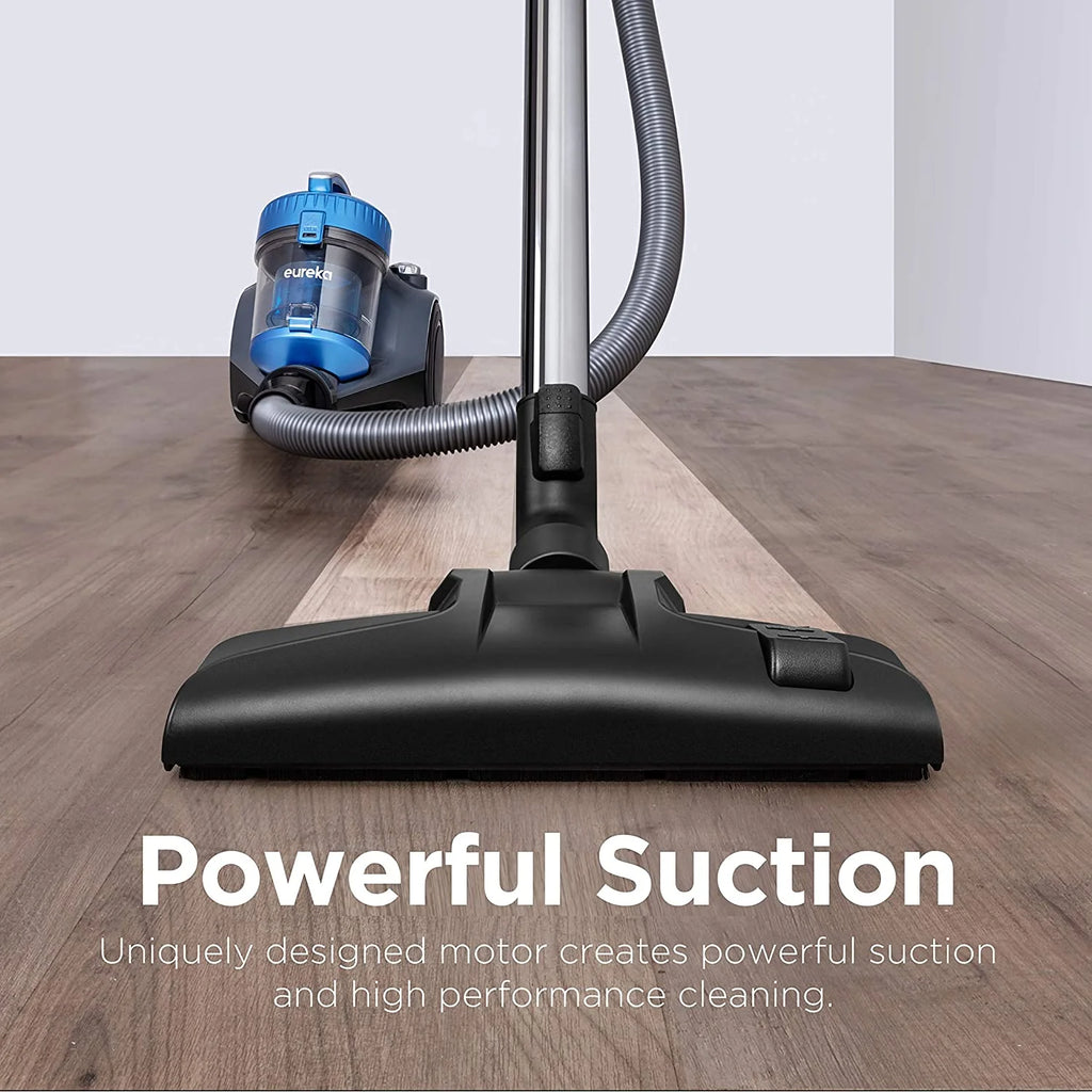 Blue Bagless Canister Vacuum Cleaner W478