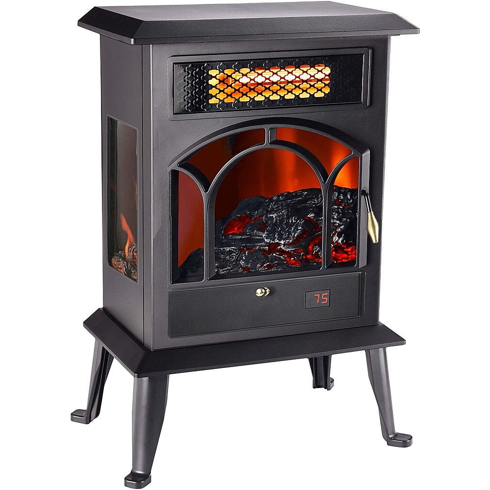 Black Infrared Stove Heater F27668