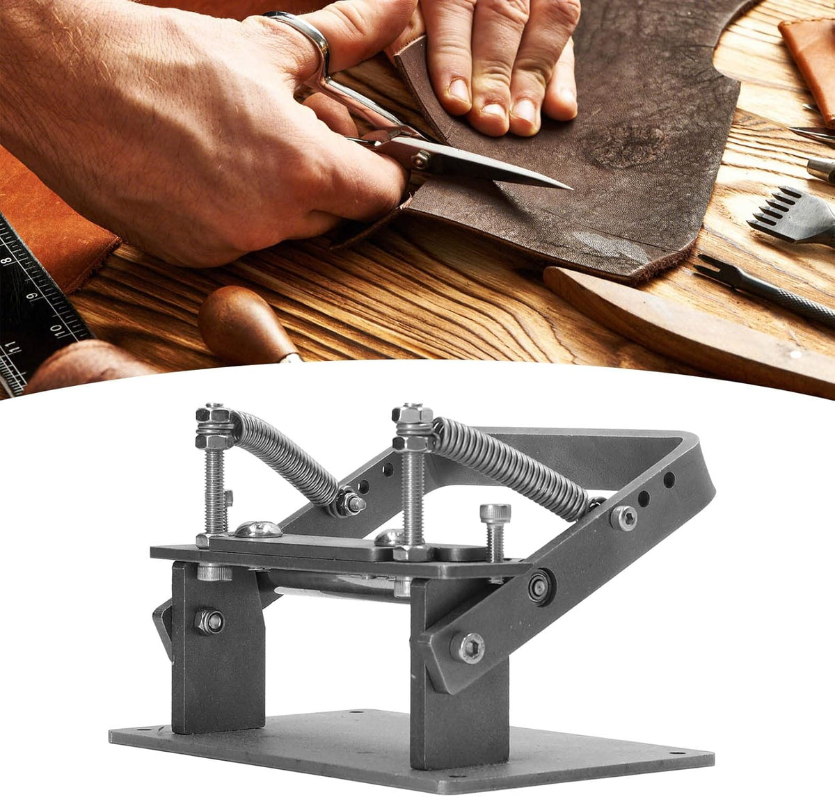 Leather Peeling Machine Stainless Steel Leather Skiver Peeler Splitter O936231