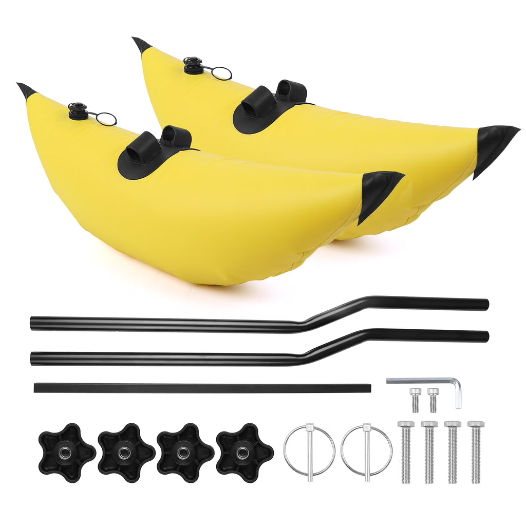 Kayak PVC Inflatable Outrigger Float Stabilizer System Kit I667043