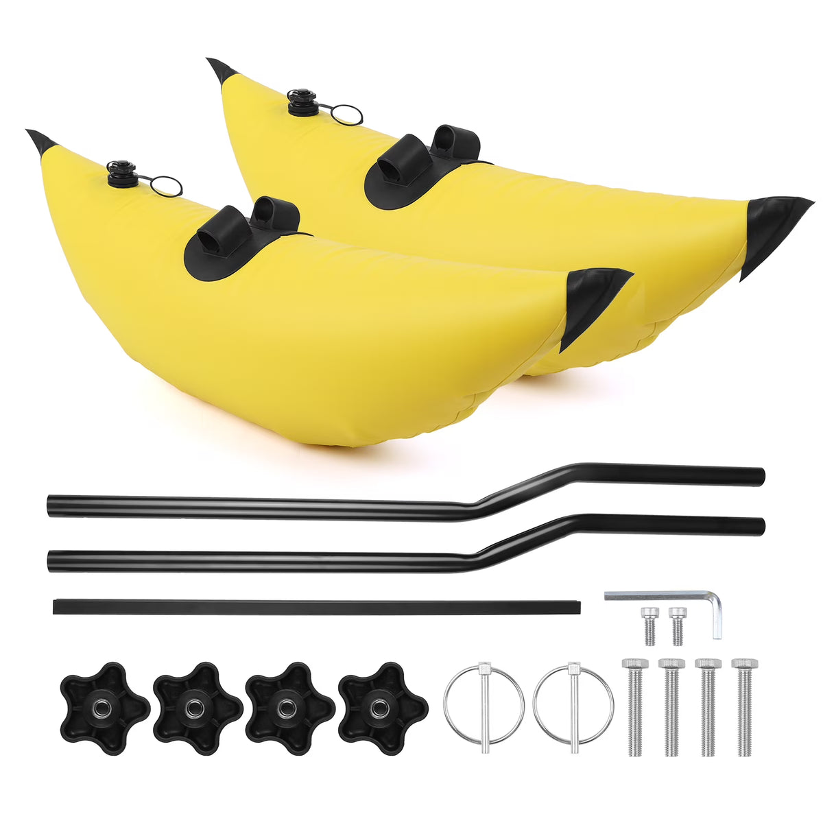 Kayak PVC Inflatable Outrigger Float Stabilizer System Kit I667043