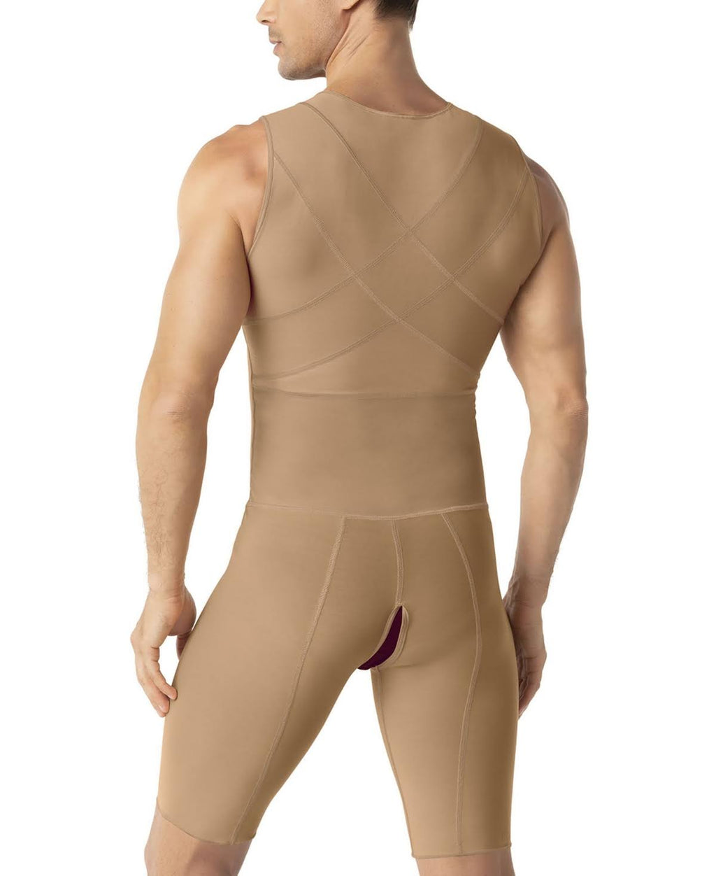 Black Post-surgical Compression Bodysuit, L P797311
