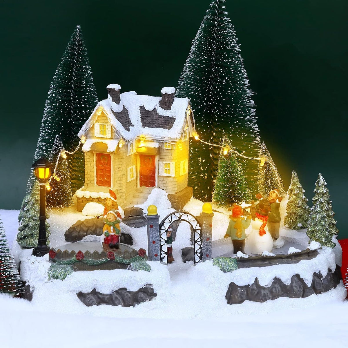 Christmas Town Village Sets Pack of 2 P242