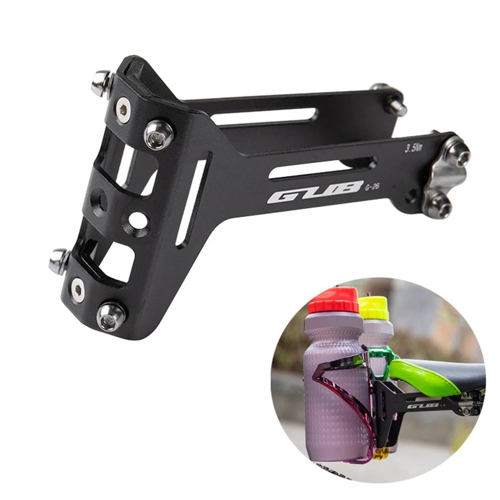 Double Kettle Water Bottle Extension Rack Holder Cage Adapter U169424
