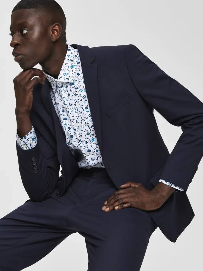 Blue Men Suit P598