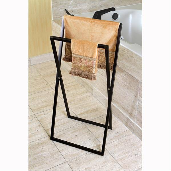 Polished Chrome Steel Construction Towel Rack Z549303