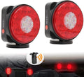 Magnetic Wireless Trailer Towing LED Light Kit with 7 Pin Transmitter Connectors Rechargeable Battery S438950