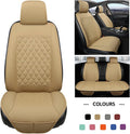 Blue Diamond Pattern Car Seat Covers J322