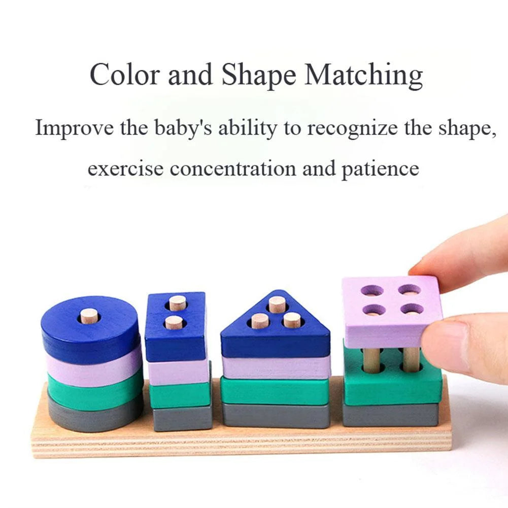 Wooden Building Blocks Educational Toy N1294