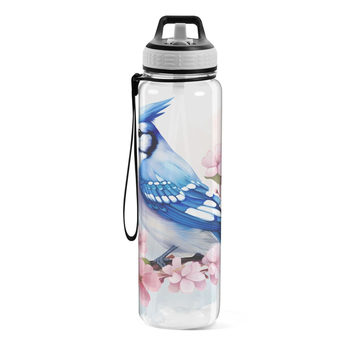 Clear 32oz Tritan Water Bottle with Straw O89180