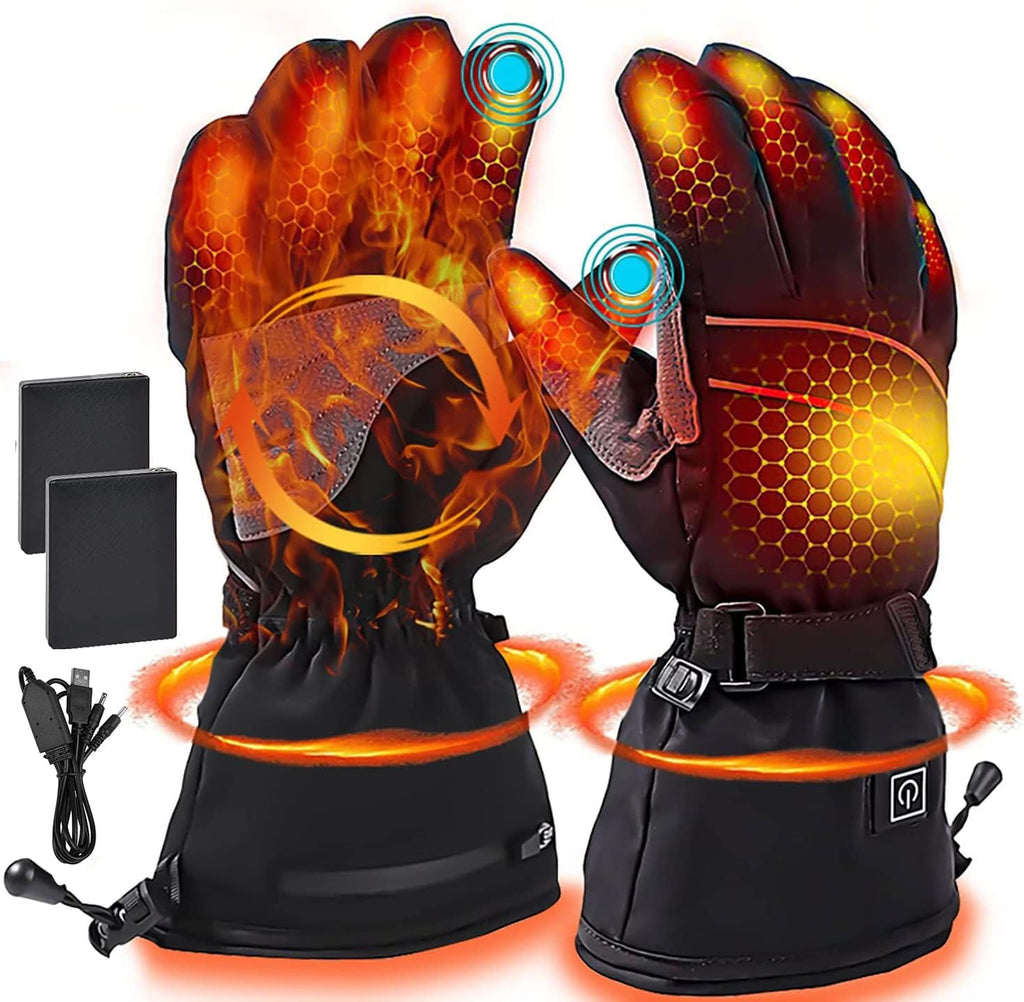 Rechargeable Battery Waterproof Heated Gloves N48574