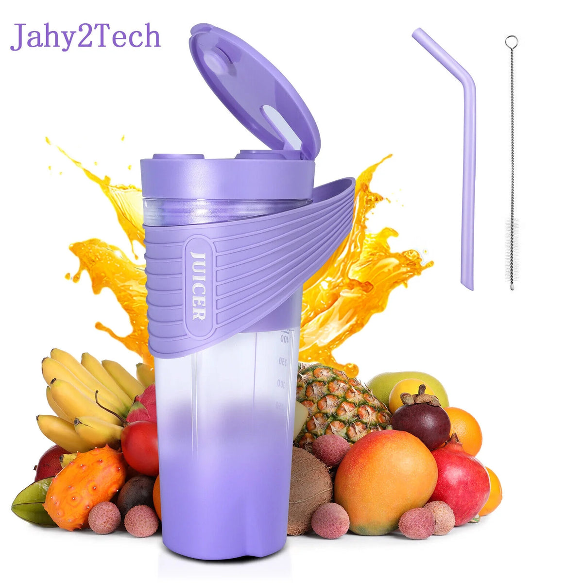 USB Rechargeable Portable Mini Juicer Cup Blender A36607