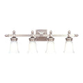 4 Light Bath Bracket, Satin Nickel L15081