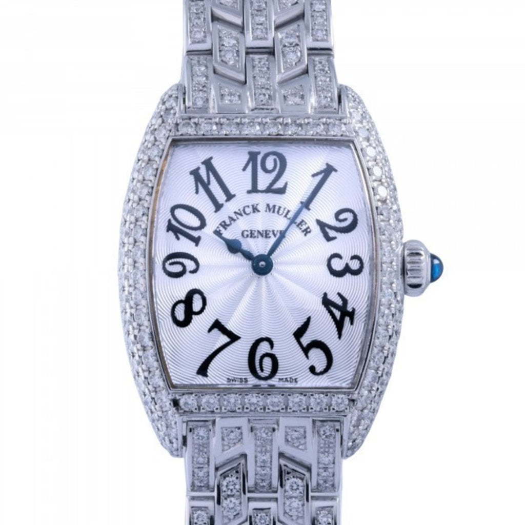 Silver Dial Tonneau Curvex Watch O2385