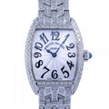 Silver Dial Tonneau Curvex Watch O2385