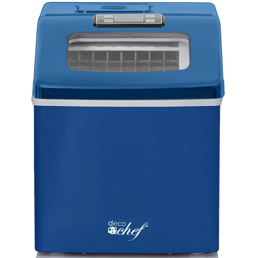 Blue Countertop Portable Ice Maker G694