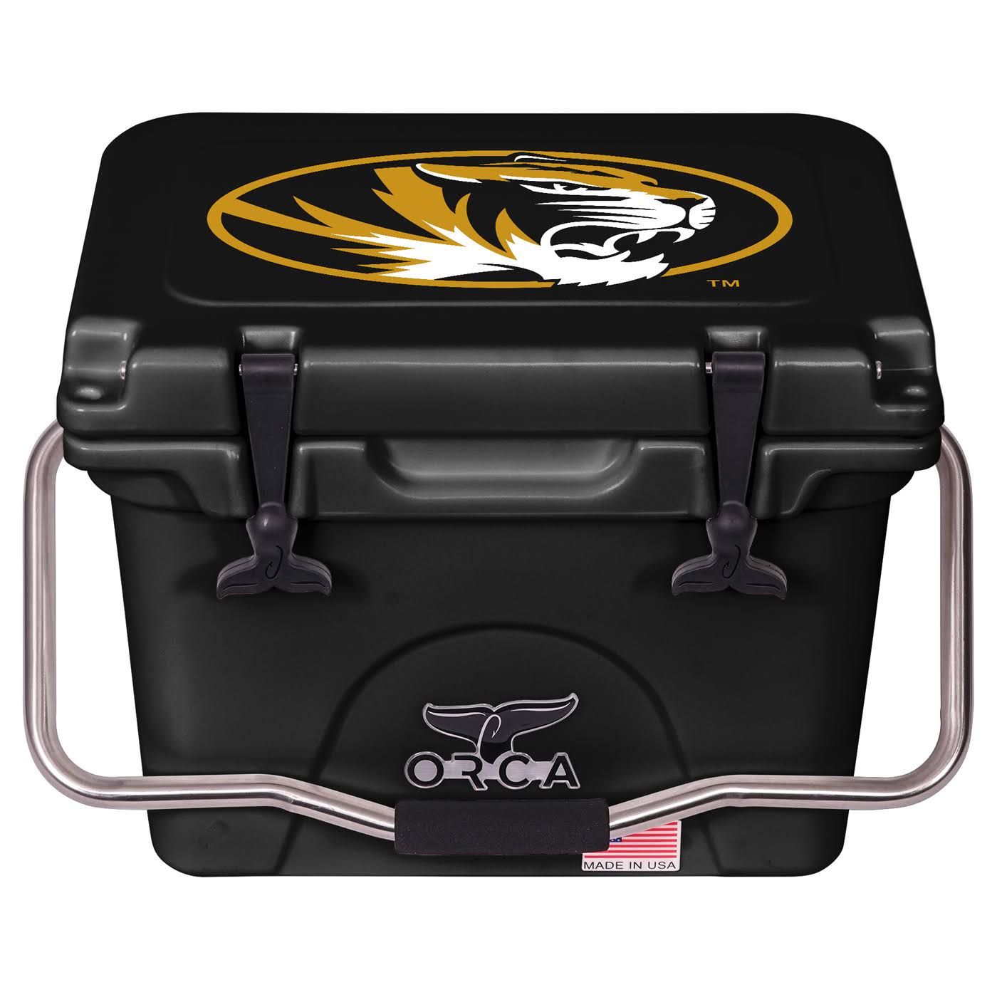 Black 20-Quart Hard-Sided Cooler L77614
