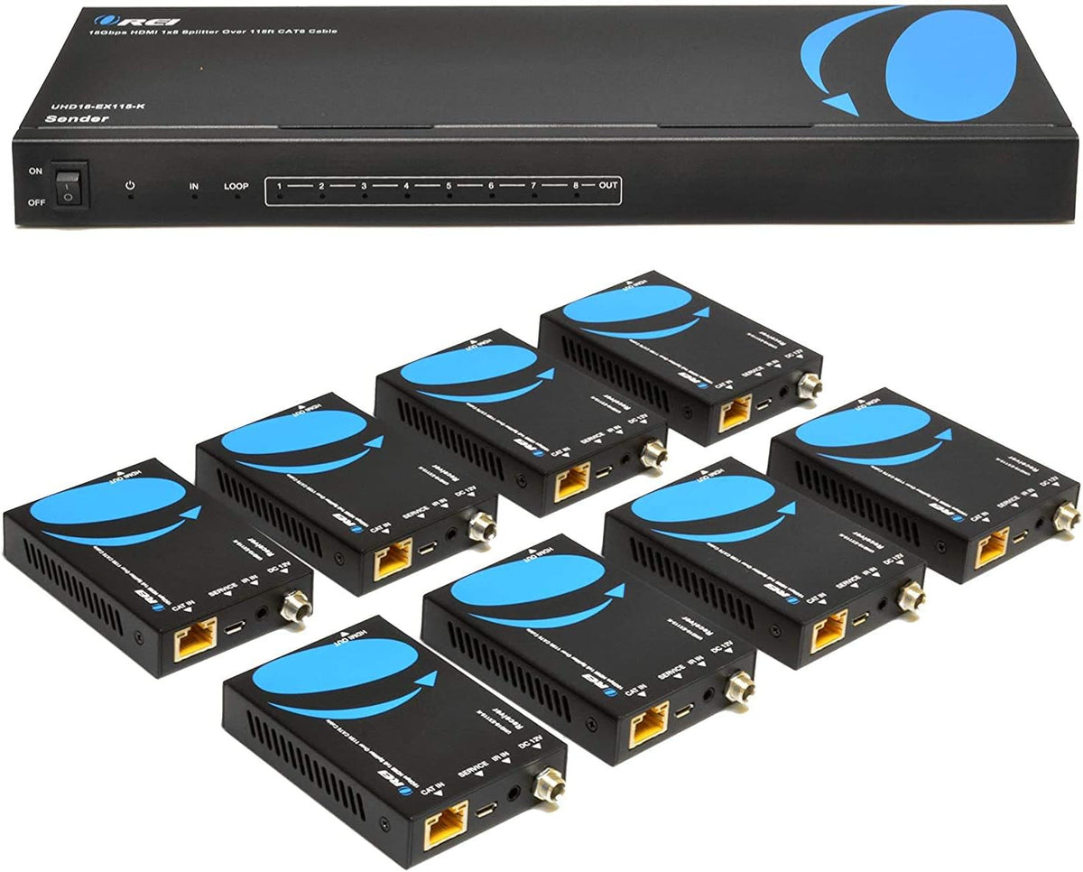 4K 4x4 HDMI Extender Matrix with HDR Switcher & IR Control, RS-232 M4836