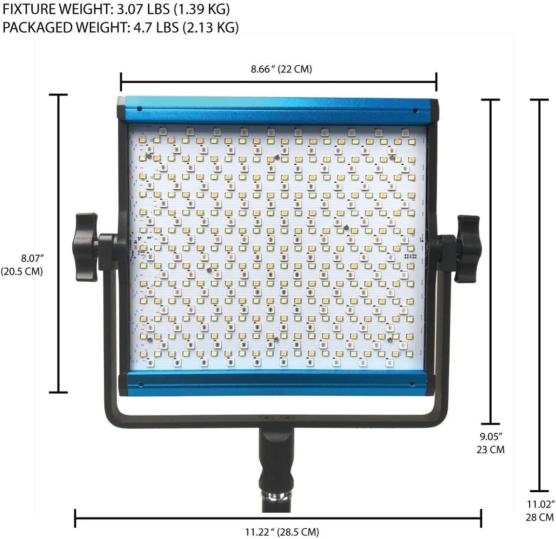 RGB and Bi-Color LED Video Light E997