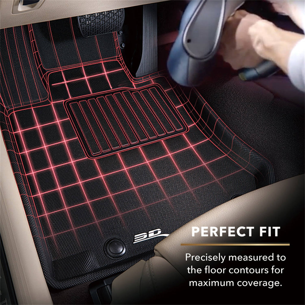 Black Front Row Floor Mat A2445