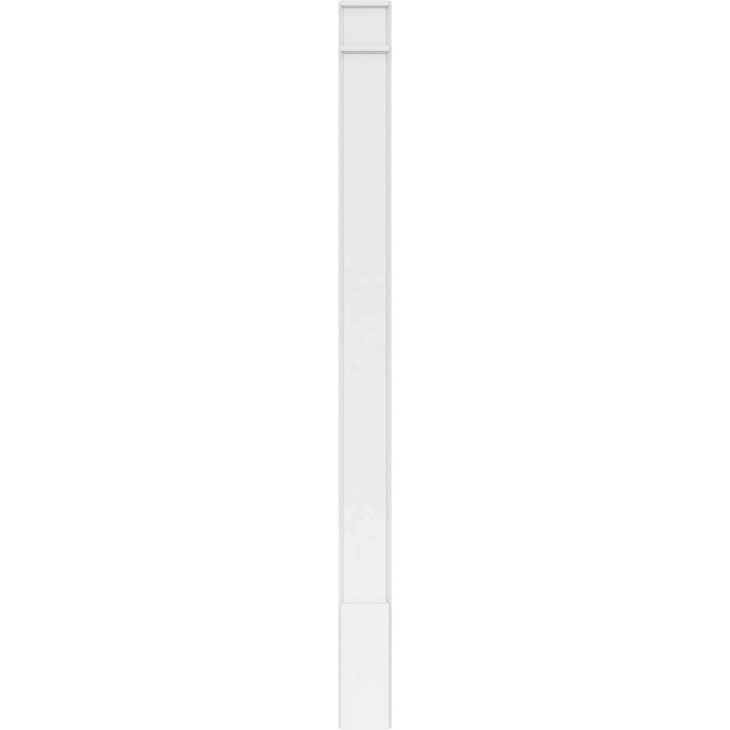 Plain PVC Pilaster with Capital and Base (Pair) F99577