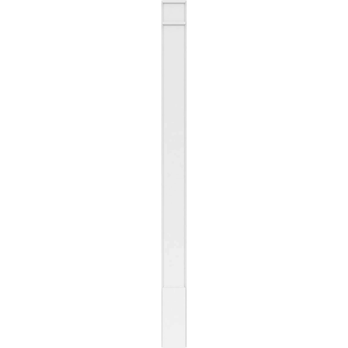 Plain PVC Pilaster with Capital and Base (Pair) F99577