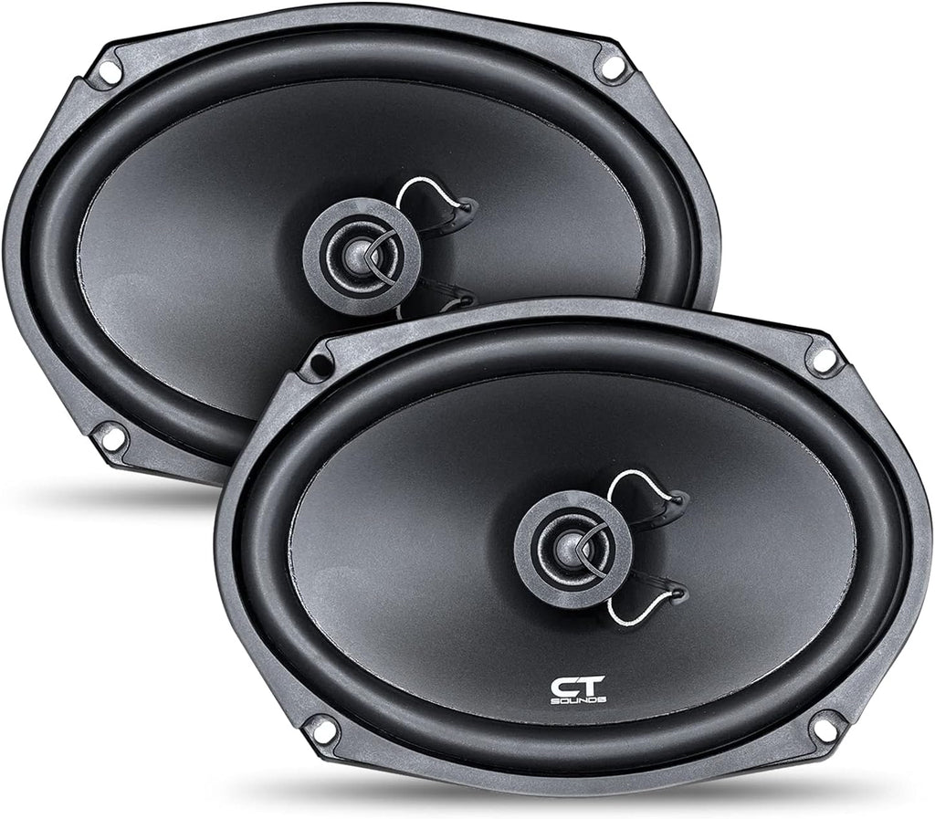 6x9 Inch Coaxial Car Speakers, 200 Watts Max, Pair N697