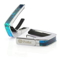 Chrome Guitar Capo Teal I37740