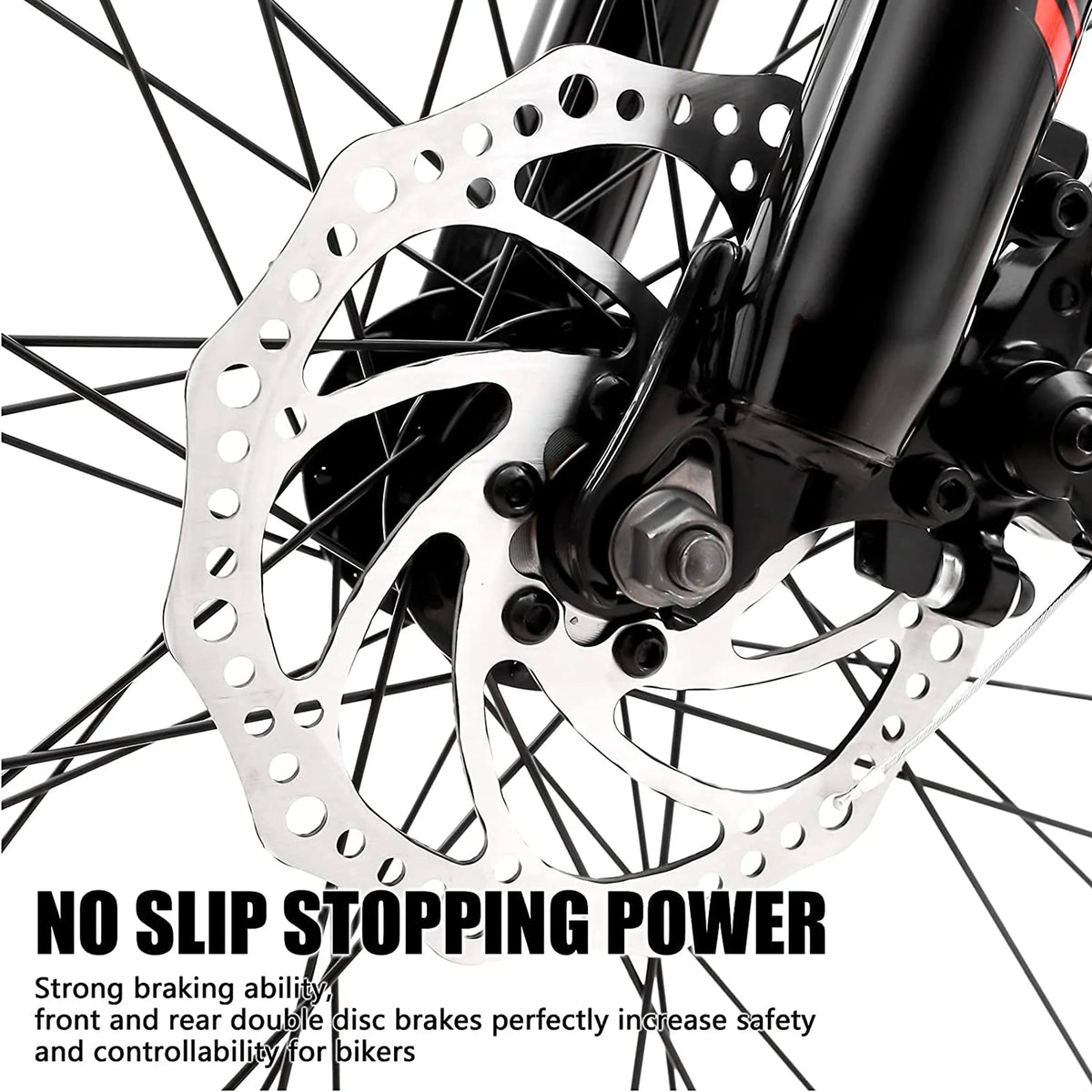 26 Inch Dual Suspension 21-Speed Mountain Bike Y861
