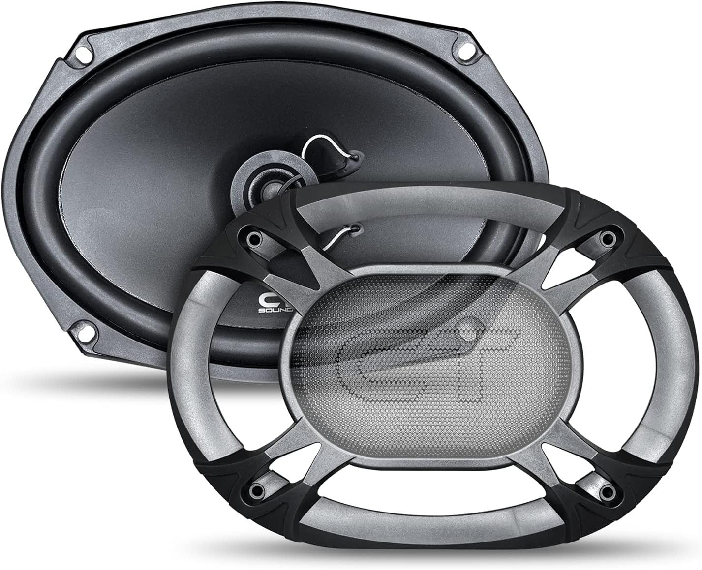 6x9 Inch Coaxial Car Speakers, 200 Watts Max, Pair N697