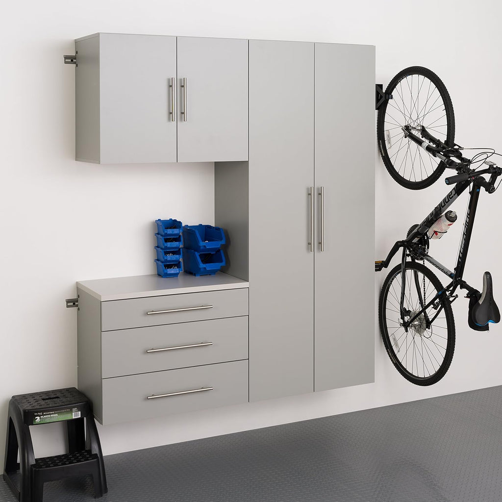White 3 pc Storage Cabinet J863385
