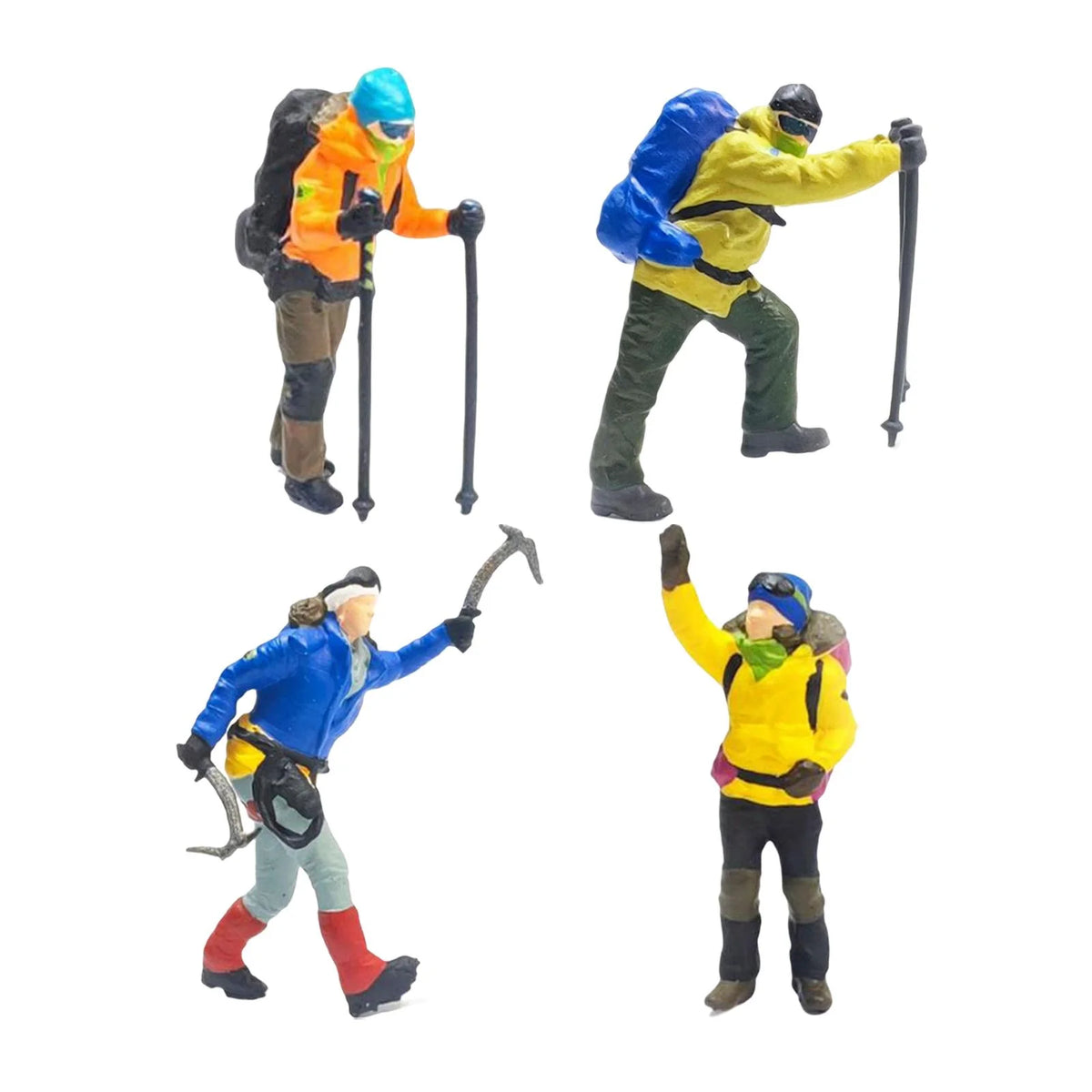 Resin Miniature Scene People Toy Action Figure Figurines H34150
