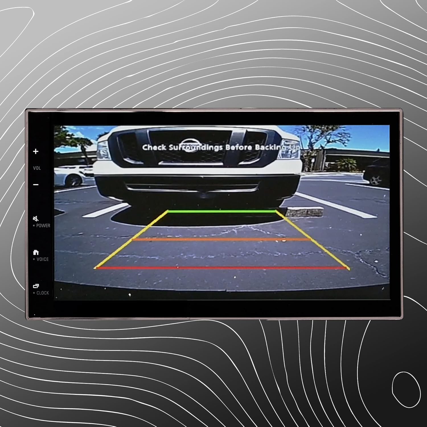 6.8” Double Din Complete Radio Kit Package with Touchscreen Radio, Dash Kit, Can Bus Interface, Camera Input and Antenna Adapter J1260